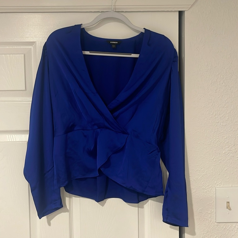 Express Blue Top
